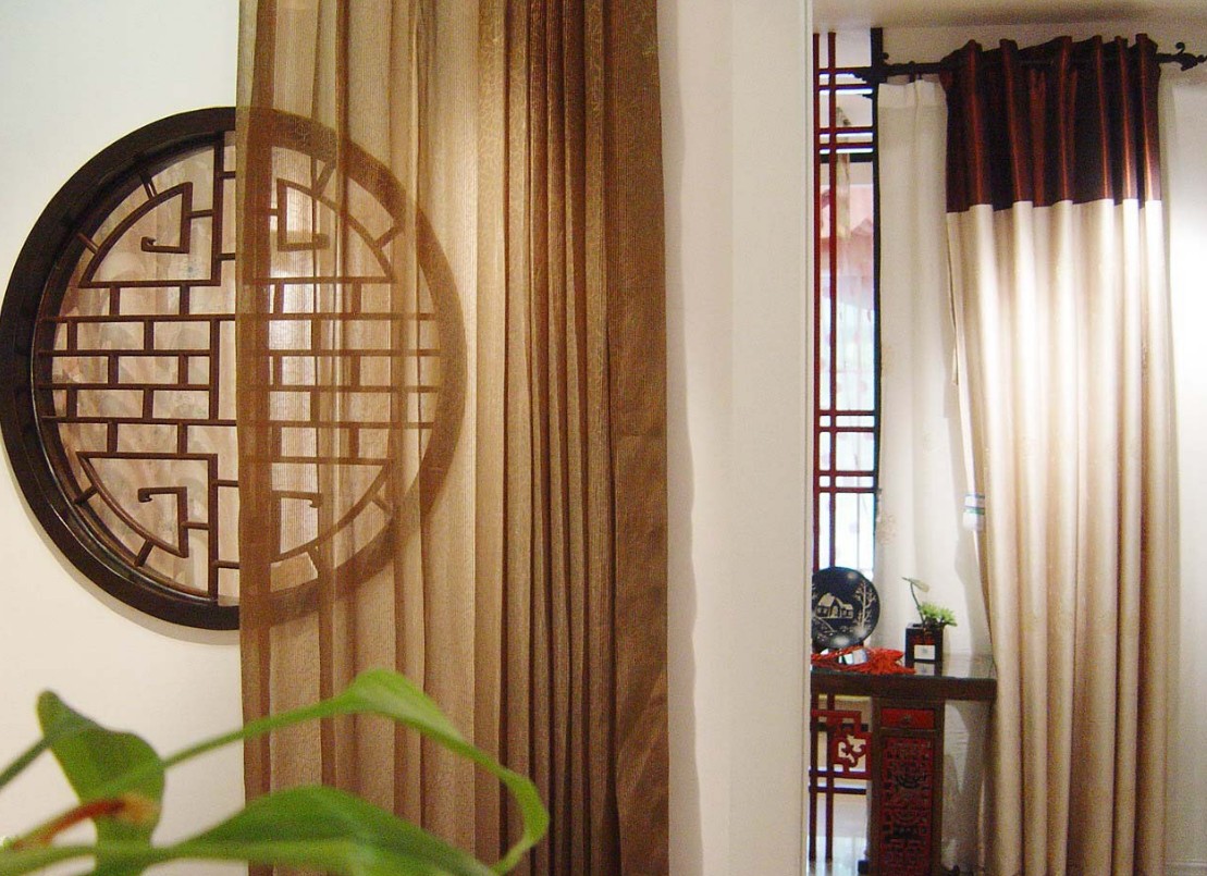 中式风格窗帘