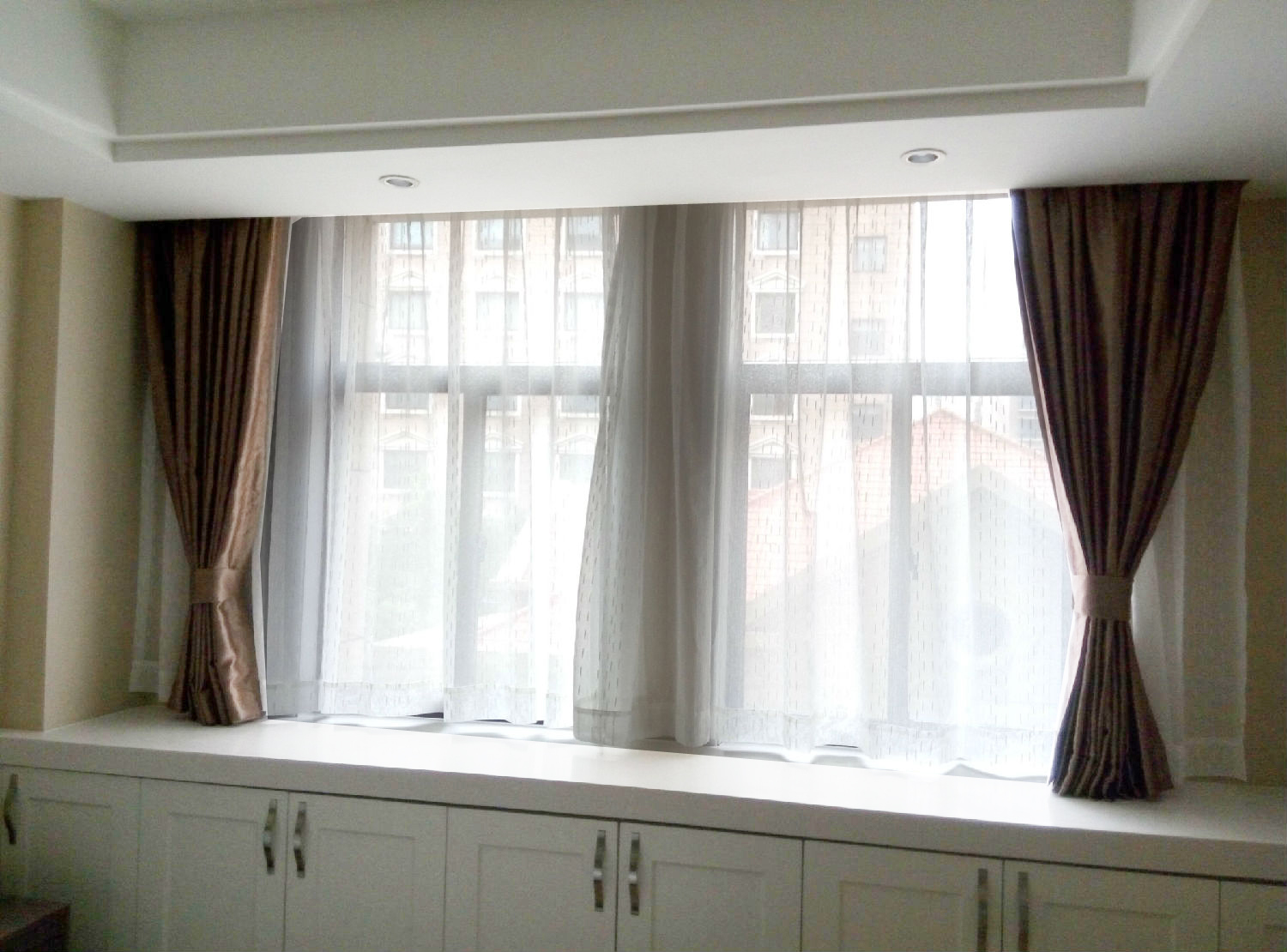 上海皇室堡酒店公寓（大华店）窗帘工程